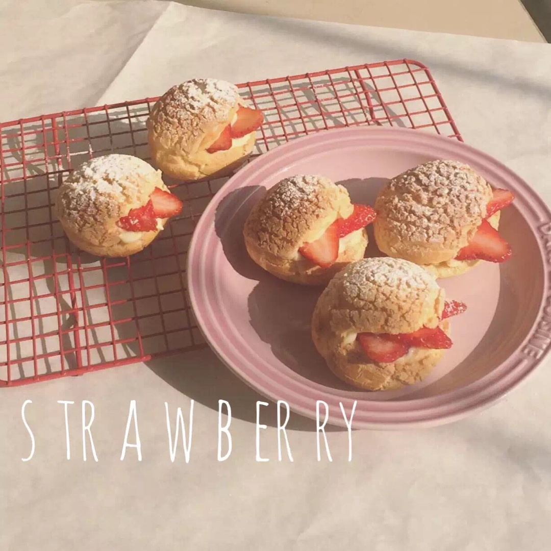 十分美味的酥皮泡芙