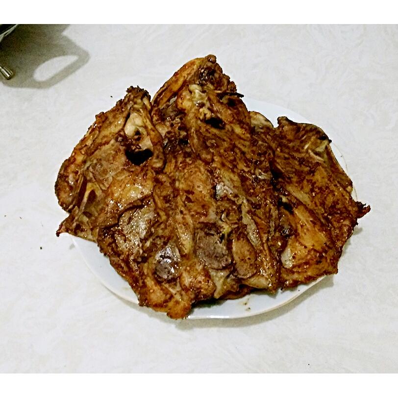 南姐做的烤鸡架