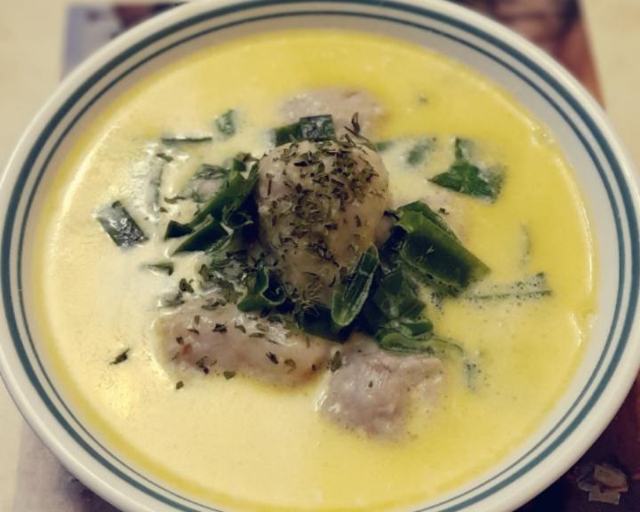 【葱香白汁芋艿】的做法