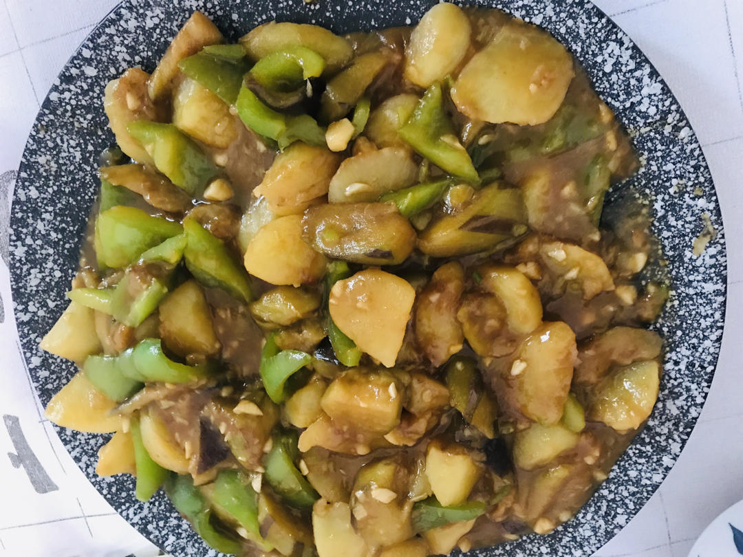 极简少油地三鲜