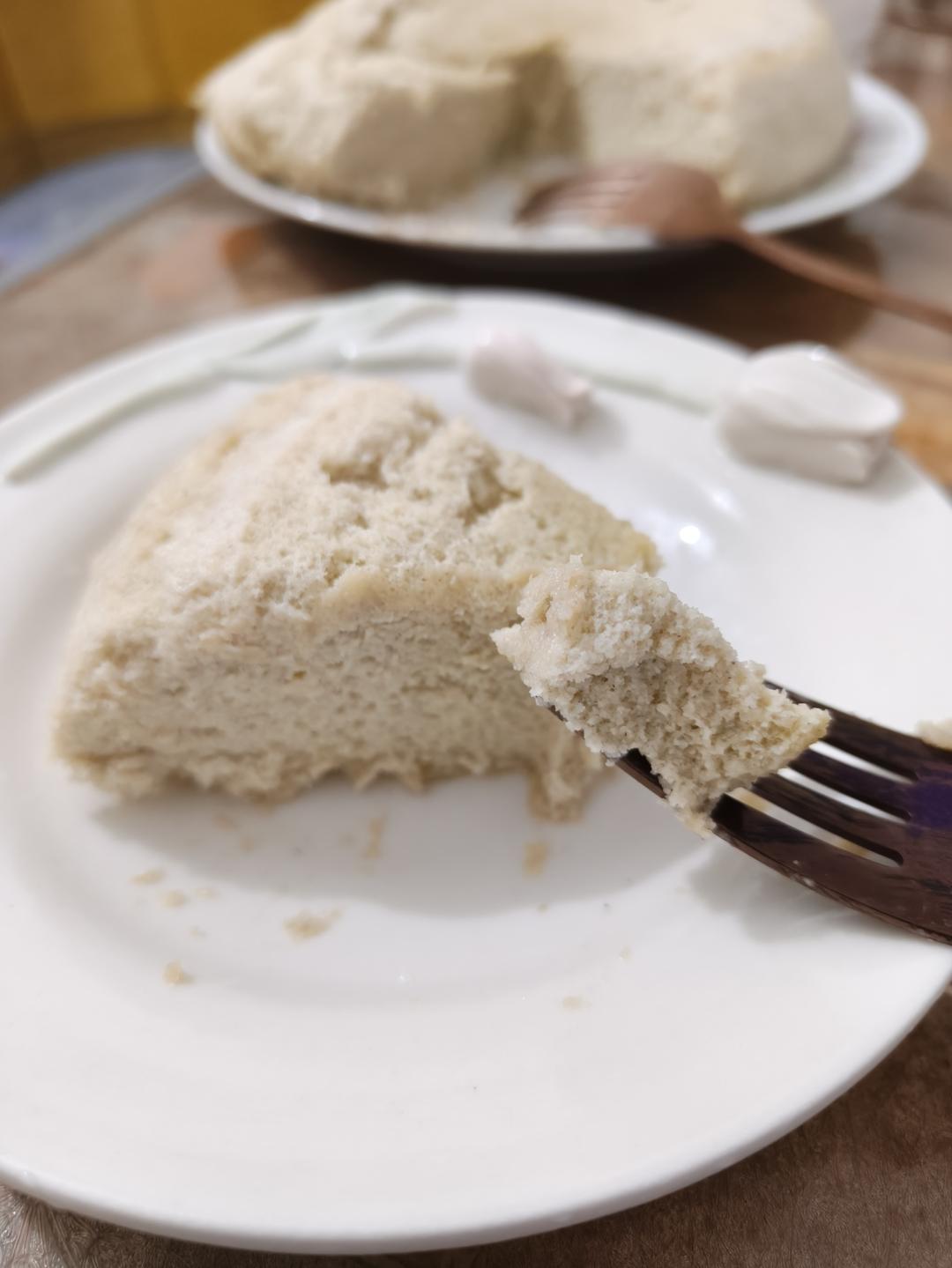 七分钟用微波炉做芝麻豆渣蛋糕