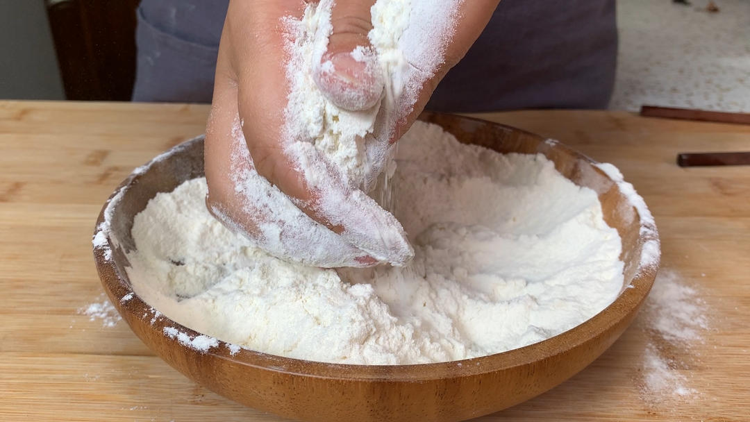 纯奶手撕吐司的做法 步骤1