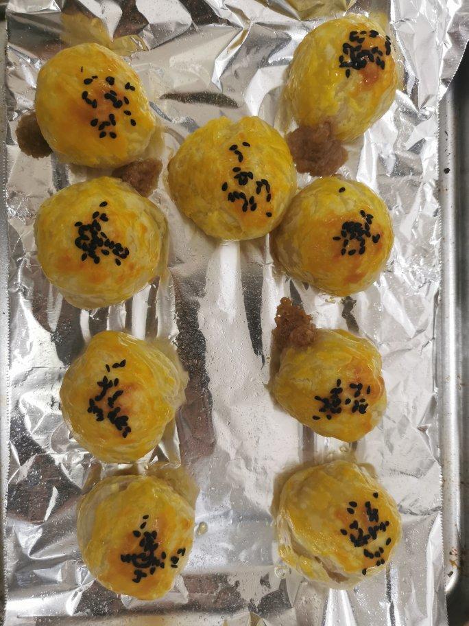 手抓饼新吃法-网红爆浆酥皮汤圆