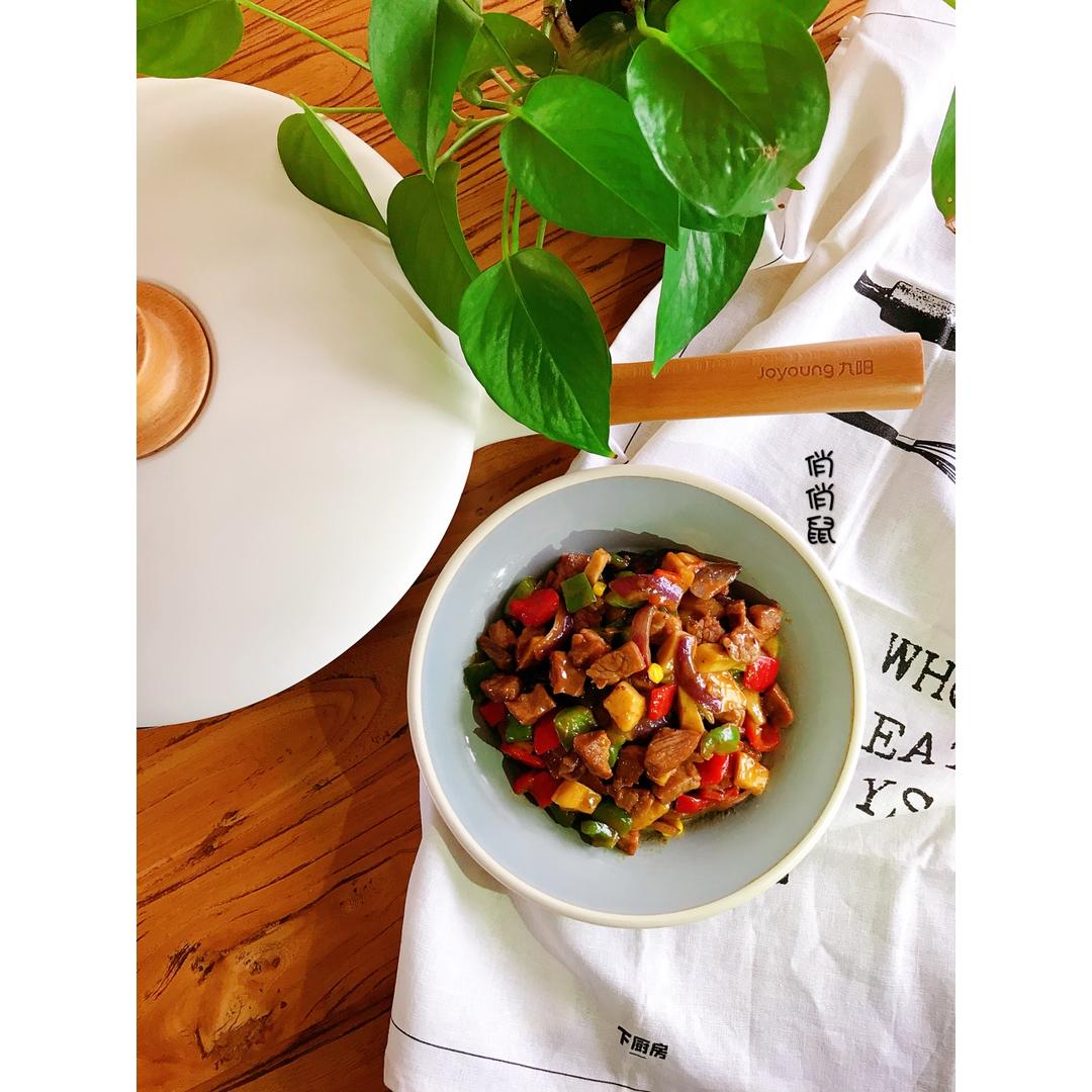 我的轻奢煮艺——杏鲍菇牛肉粒