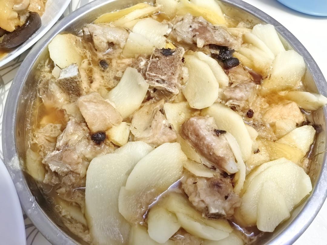 豆豉排骨蒸山药