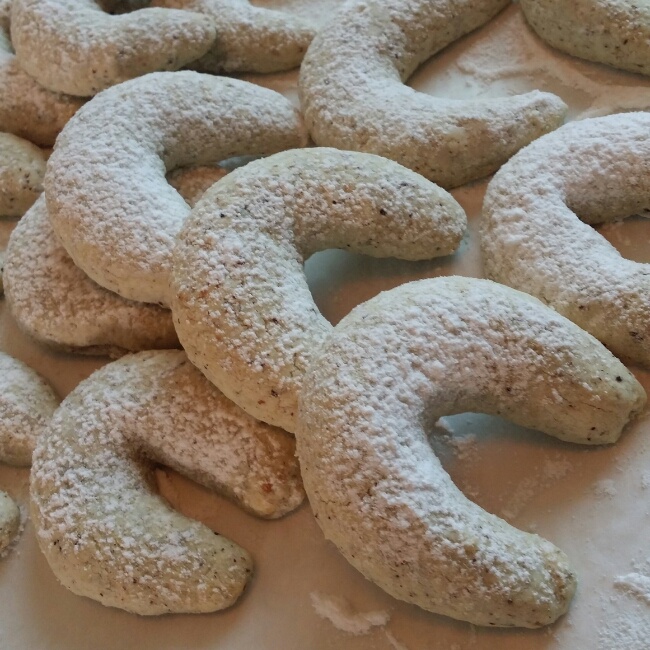 香草月牙饼干Vanillekipferl （圣诞饼干）