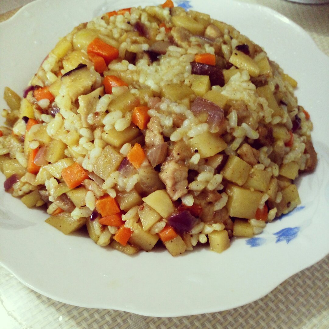 咖喱炒饭