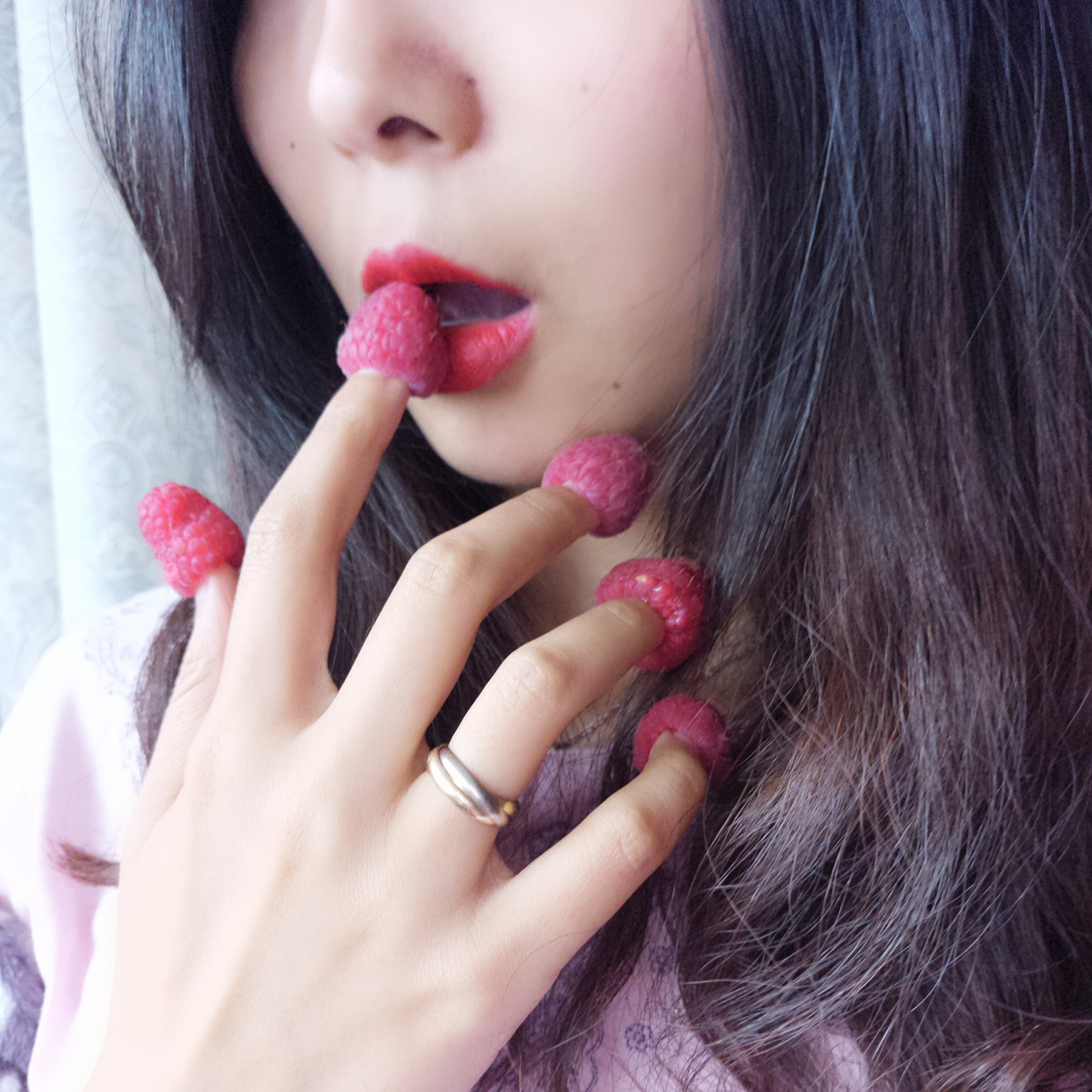 手指树莓❤❤❤