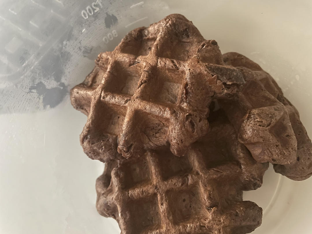 肯德基比利时巧克力华夫饼