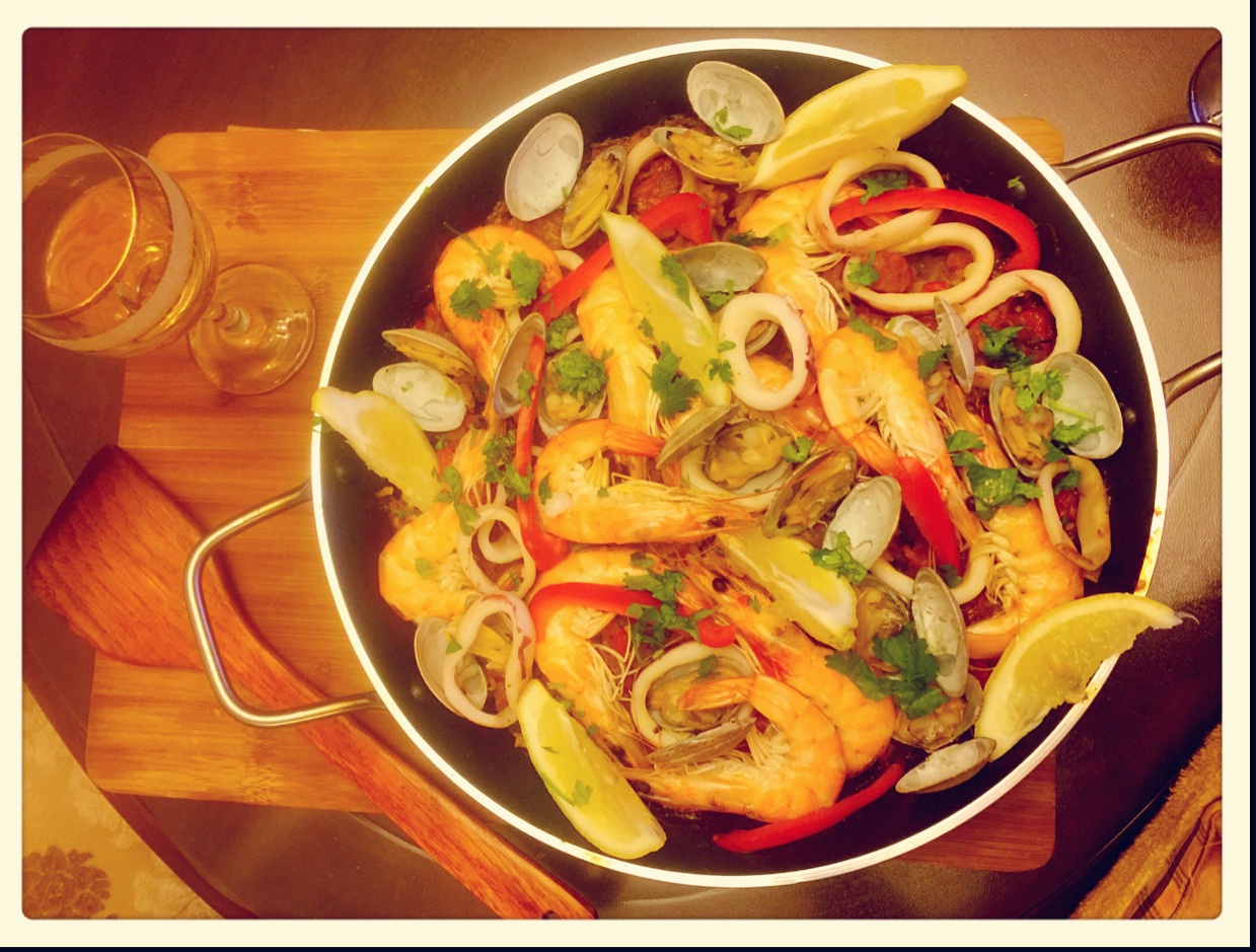 【曼食慢语】Seafood Paella 西班牙海鲜饭