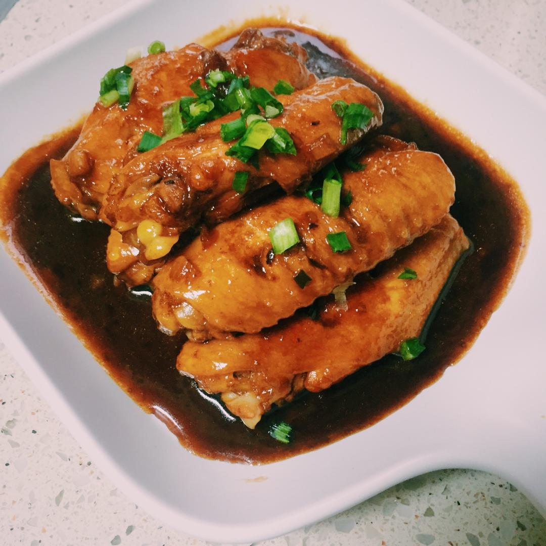 胡亸尹,做的蚝油鸡翅