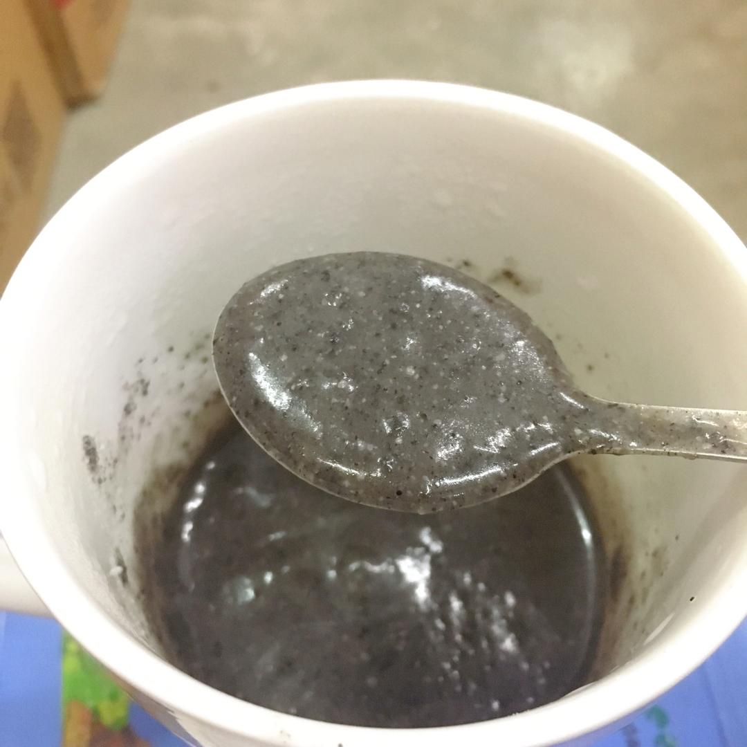 黑芝麻杏仁糊