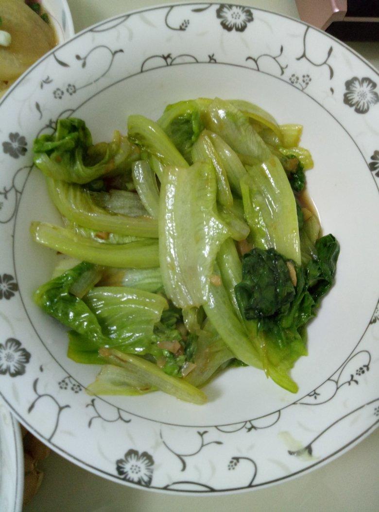 蒜蓉炒生菜