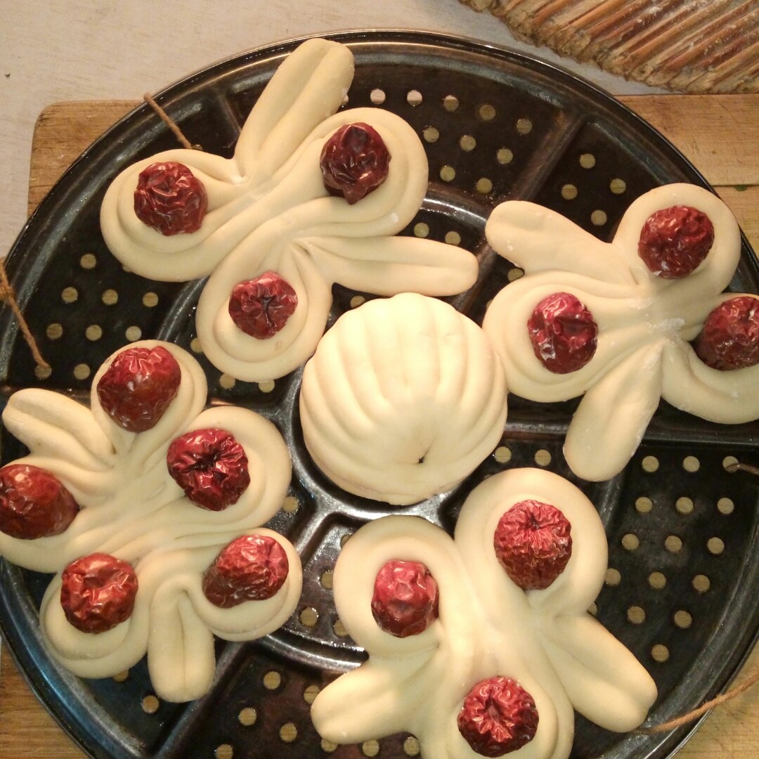 小镇胖菇凉做过春节好彩头:花样枣馍android 拍摄于