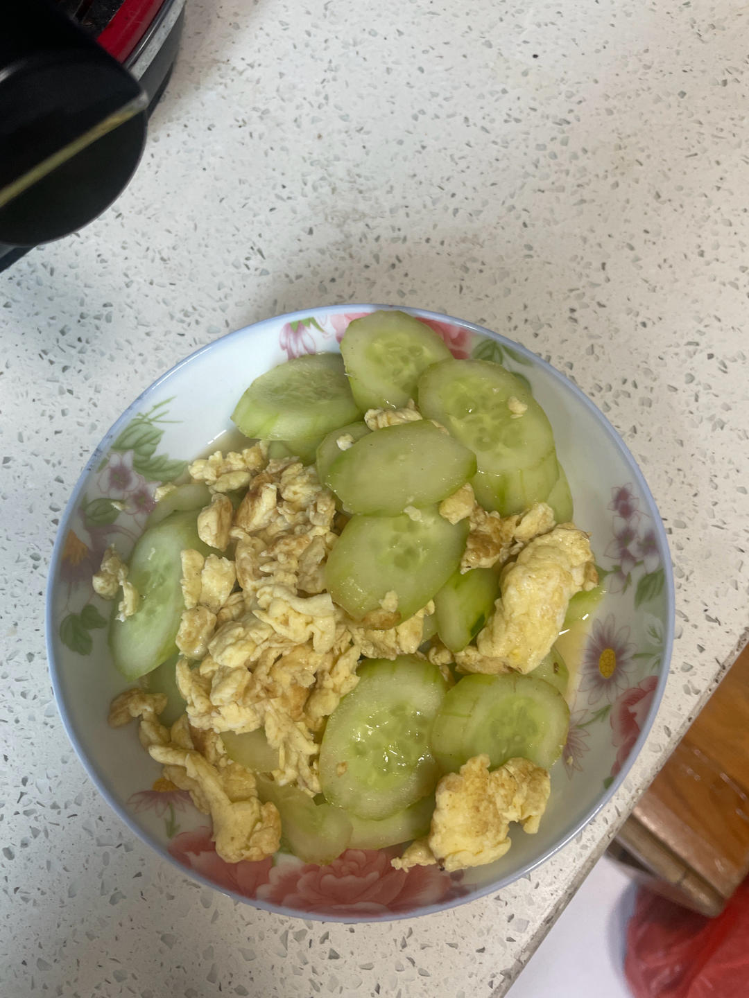 黄金翡翠 - 黄瓜炒鸡蛋