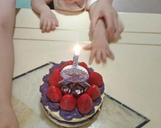 宝宝版无奶油生日🎂蛋糕的做法