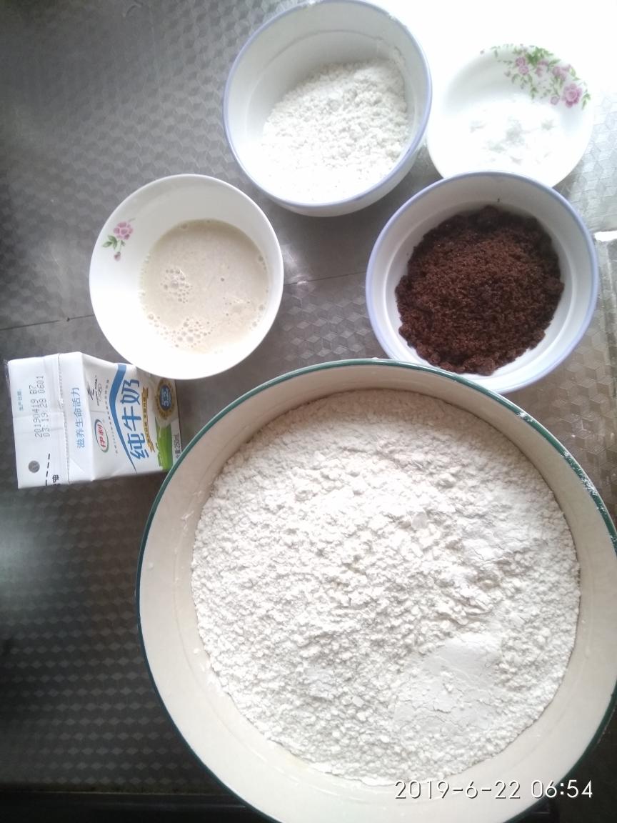 纯奶手撕吐司的做法 步骤1