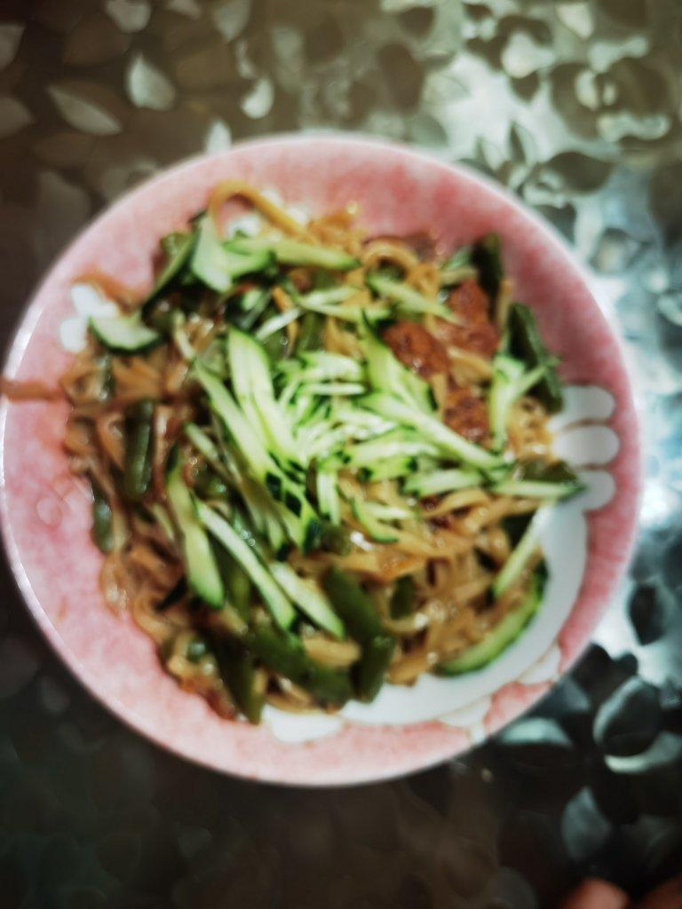 豆角焖面