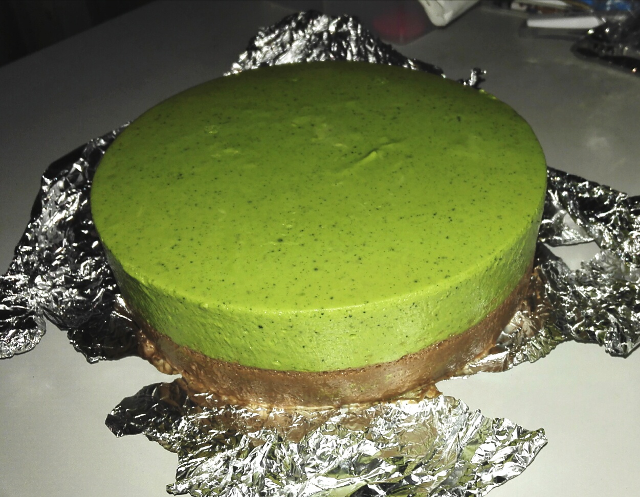 巧克力抹茶慕斯蛋糕