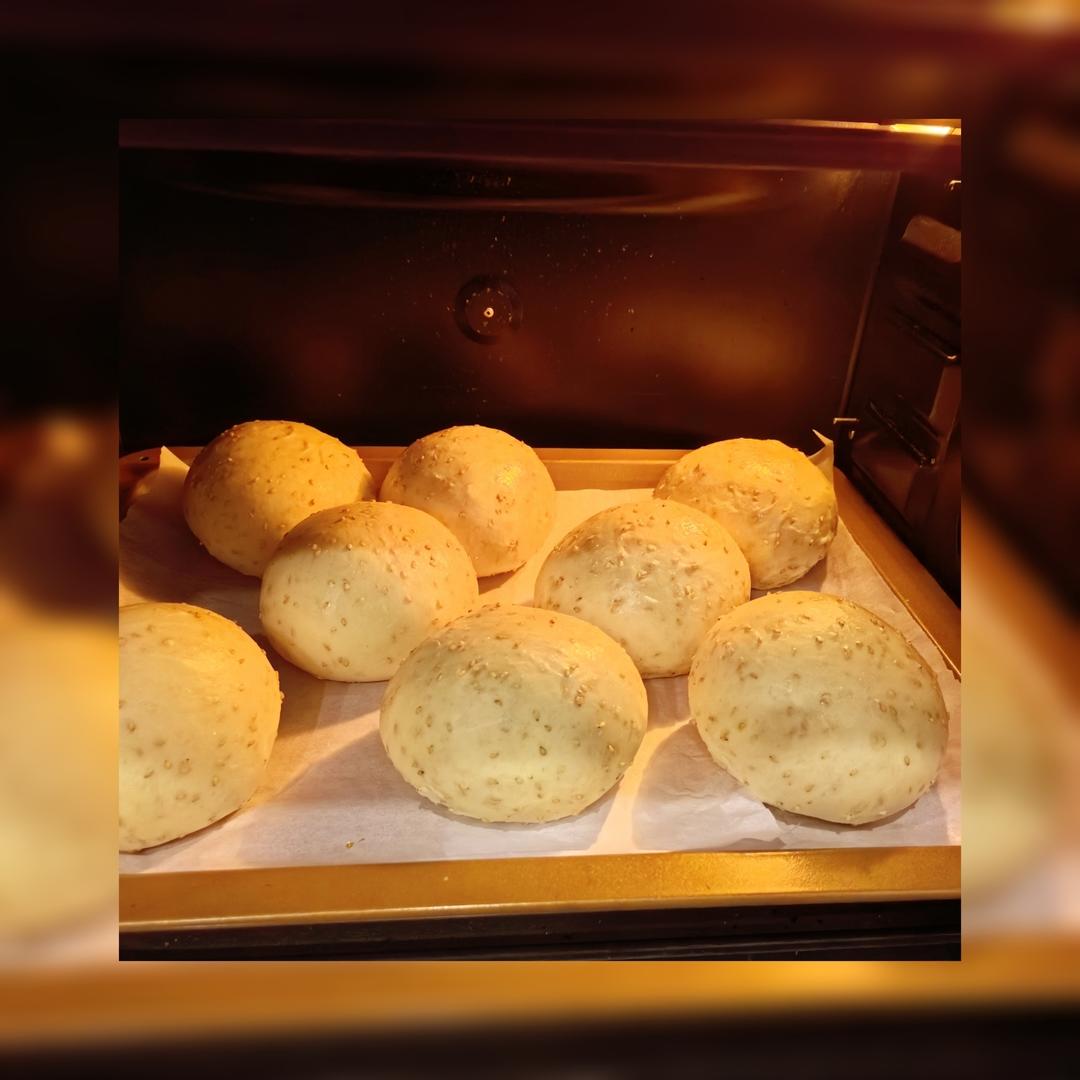 超~级松软的烫种汉堡胚