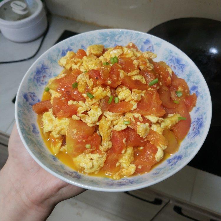 西红柿炒鸡蛋