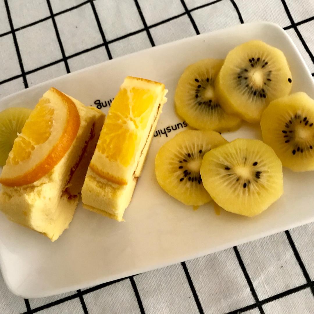 橙香蛋糕卷
