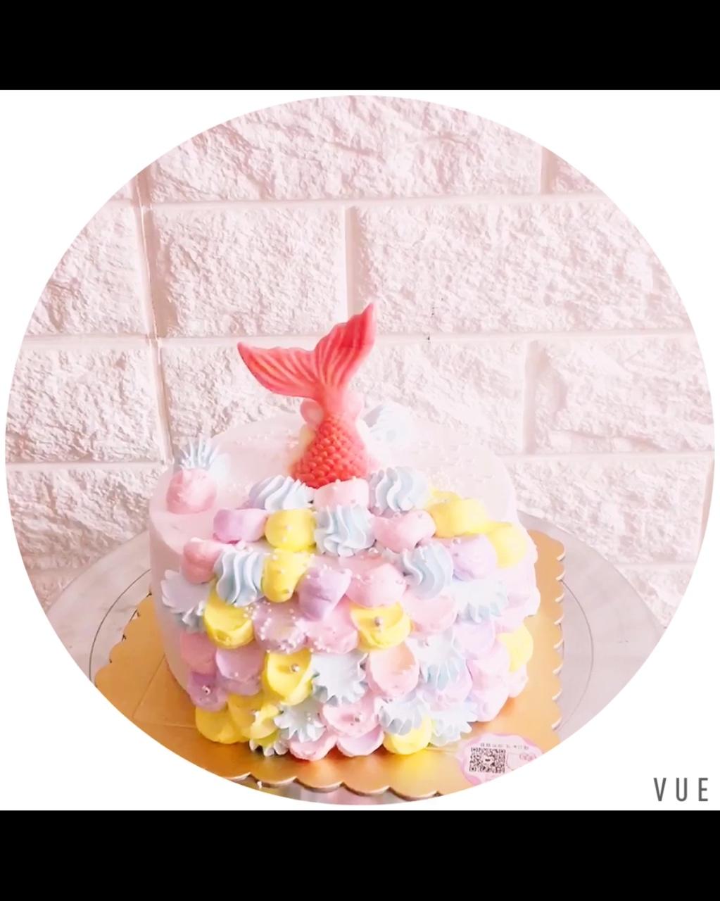 美人鱼🧜‍♀️🧜‍♂️蛋糕
