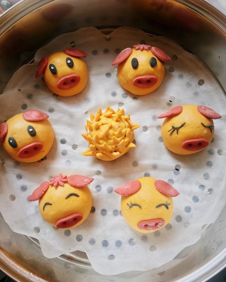 卡通造型馒头记录篇