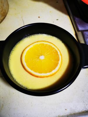 橙香焦糖炖蛋的做法 步骤7