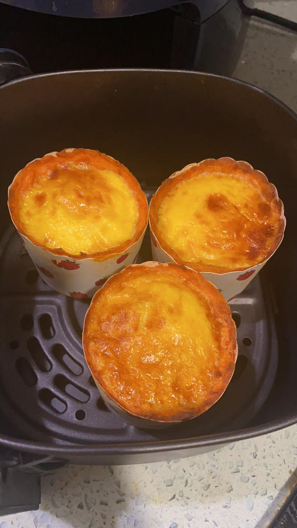 番薯蛋挞🥧（空气炸锅或者烤箱都可以哦）