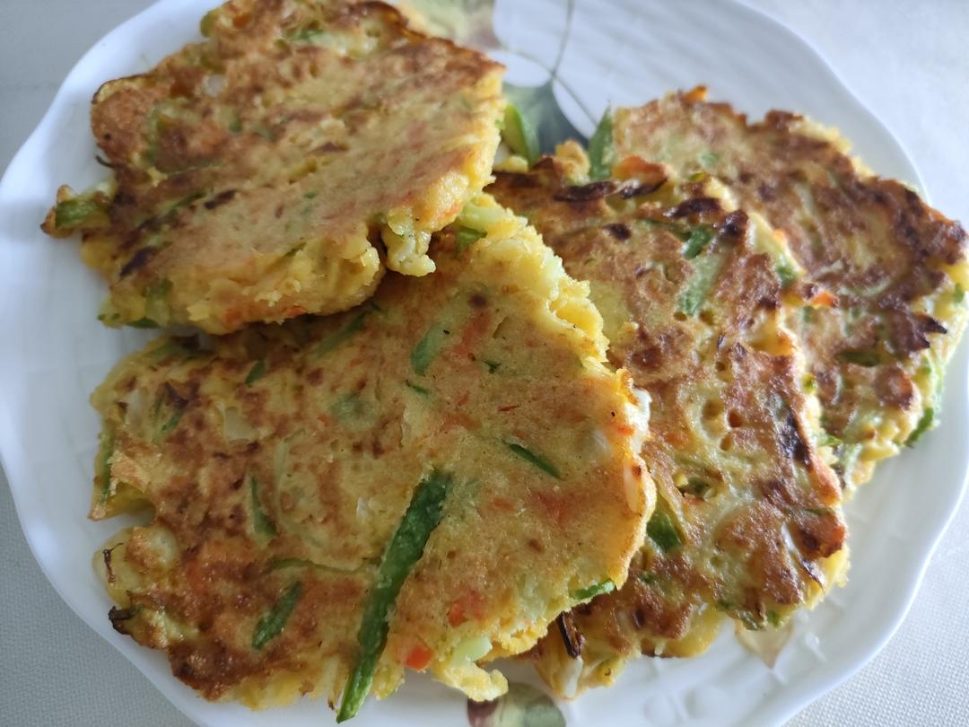 低脂西葫芦鸡蛋饼