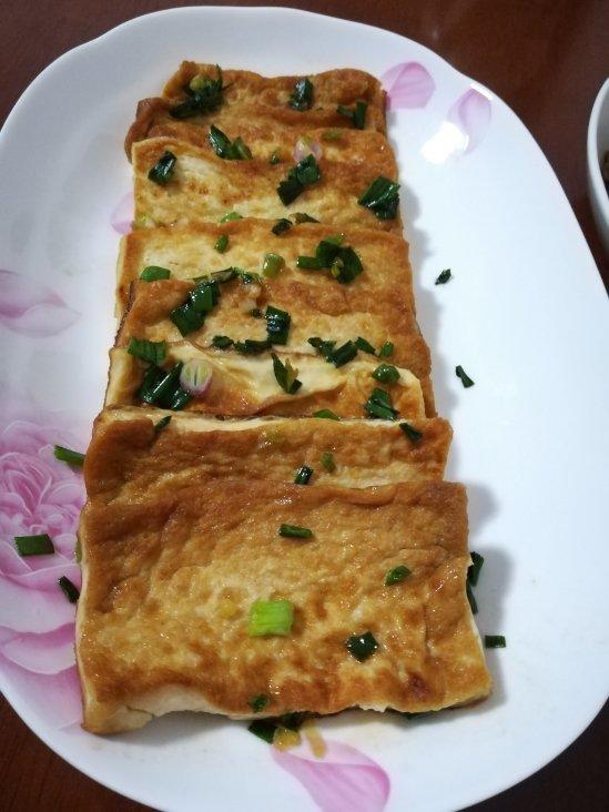 焖煎豆腐