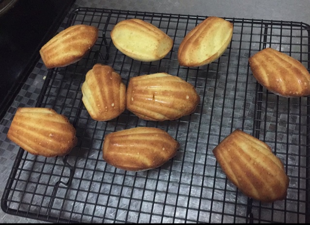 柠檬玛德琳蛋糕