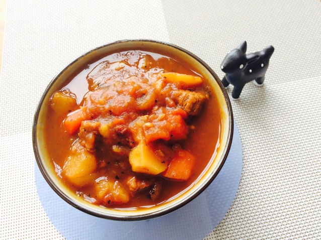 西红柿牛腩土豆