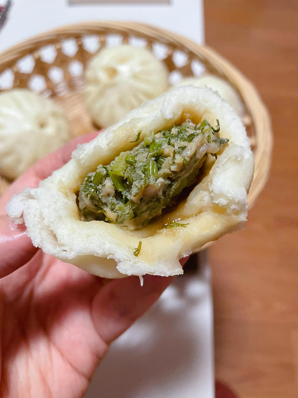 茴香馅大包子