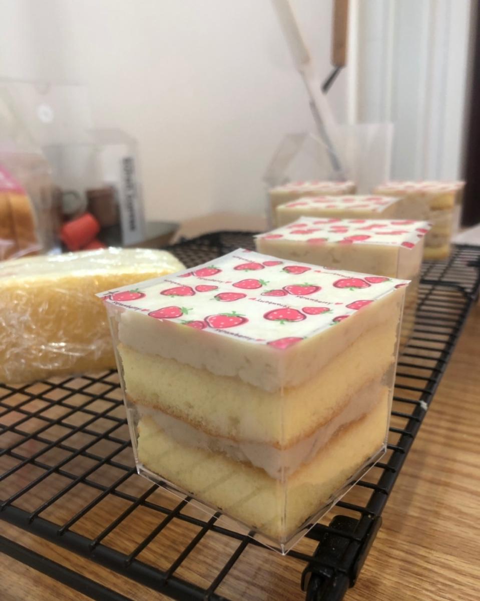 芋泥奶油蛋糕