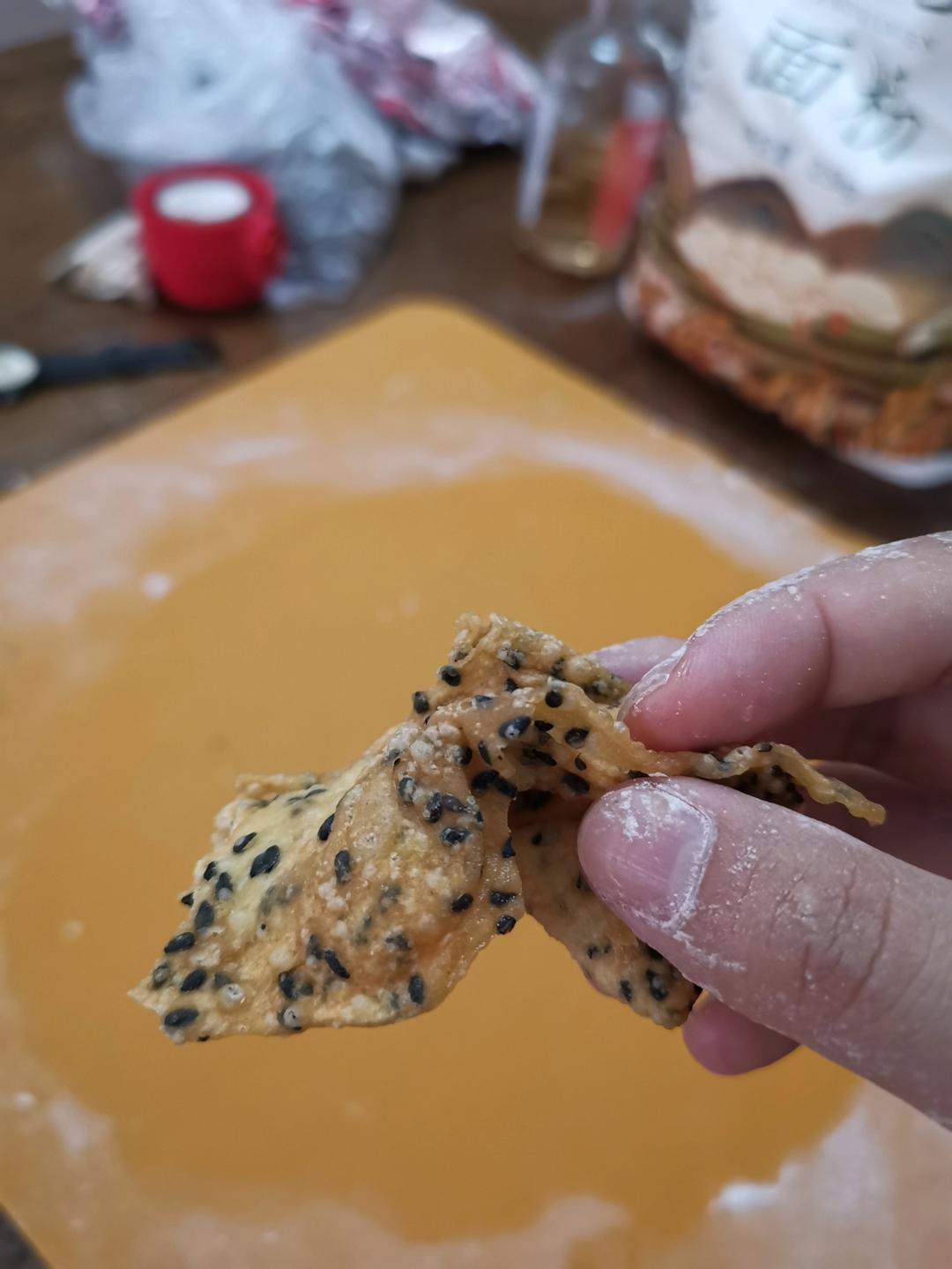 河南焦黄儿【芝麻叶，薄脆】