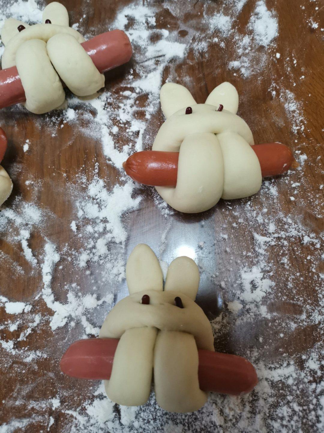 香肠兔子馒头卷