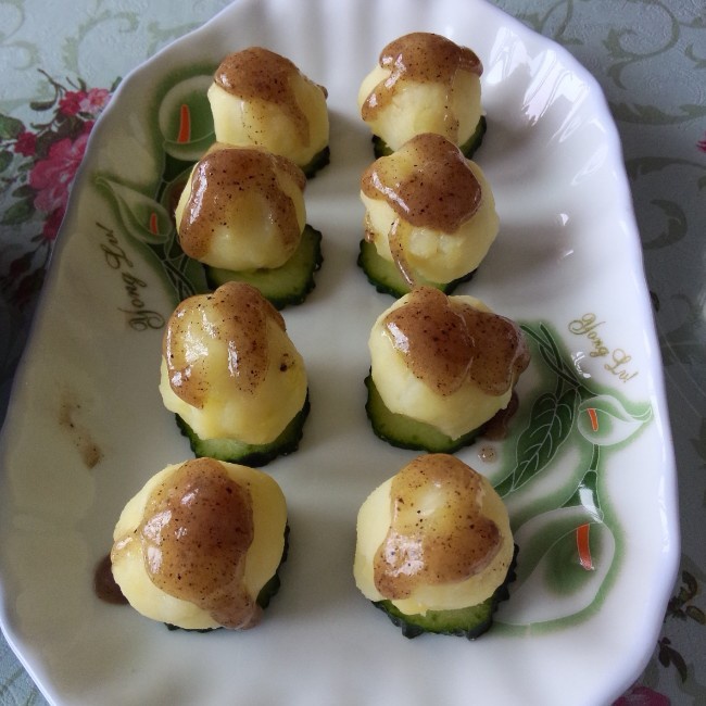 黑胡椒汁土豆泥