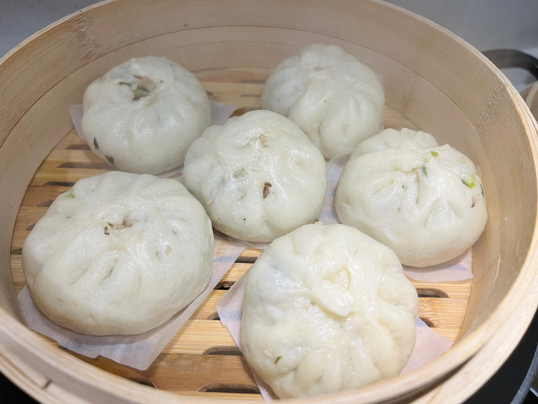 秒杀绿杨邨的香菇菜包