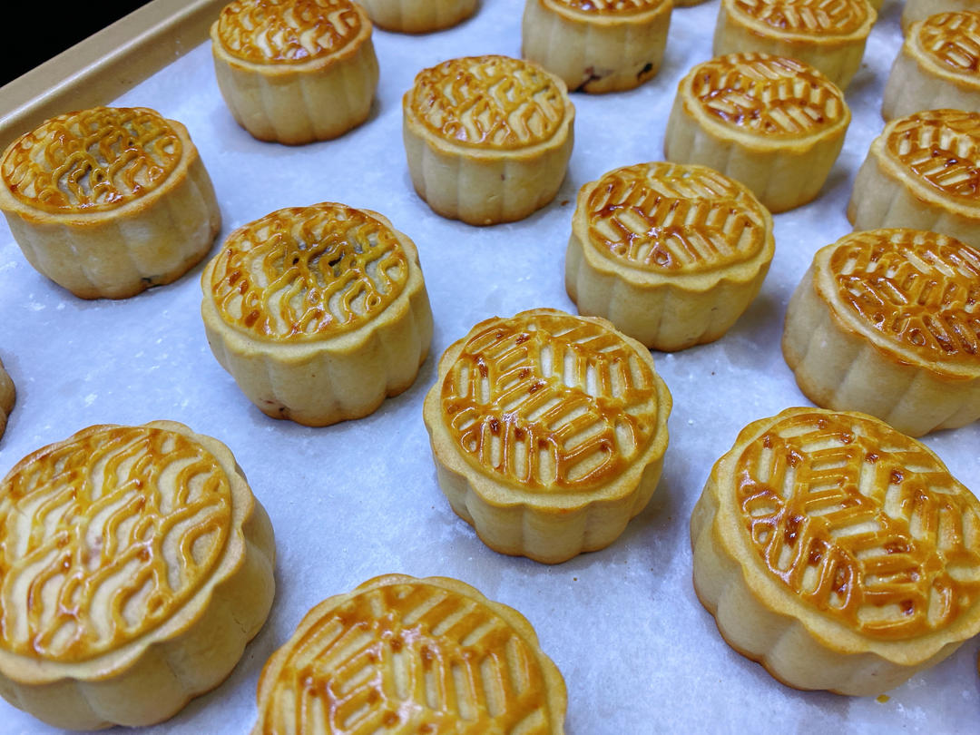 【终极版广式月饼配方】表皮油亮的秘诀！