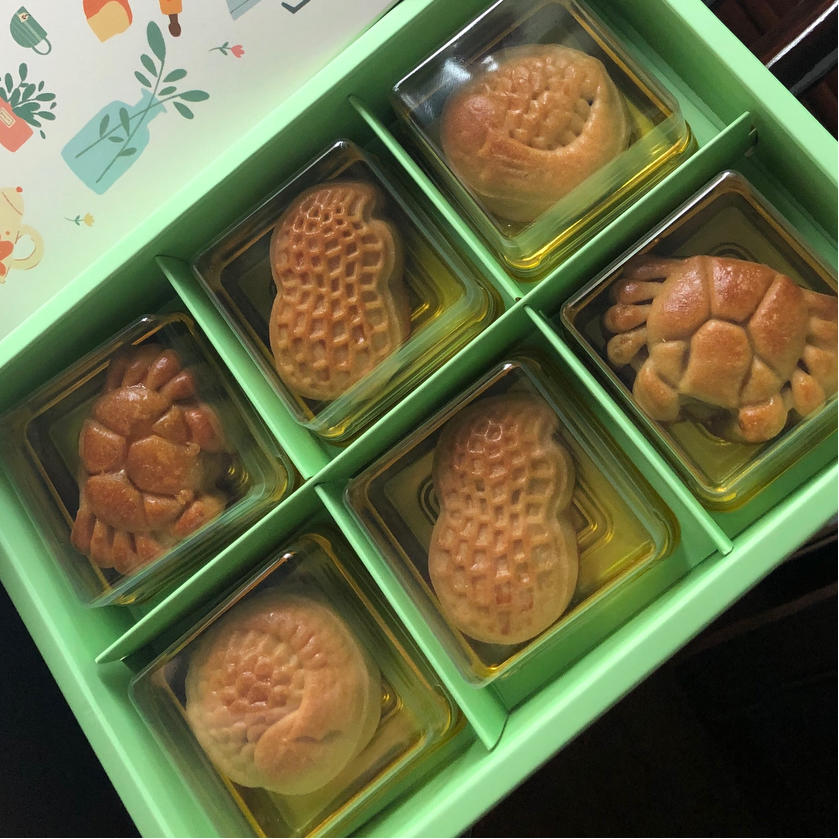 好事（柿）发（花）生🥜—广式伯爵红茶花生月饼