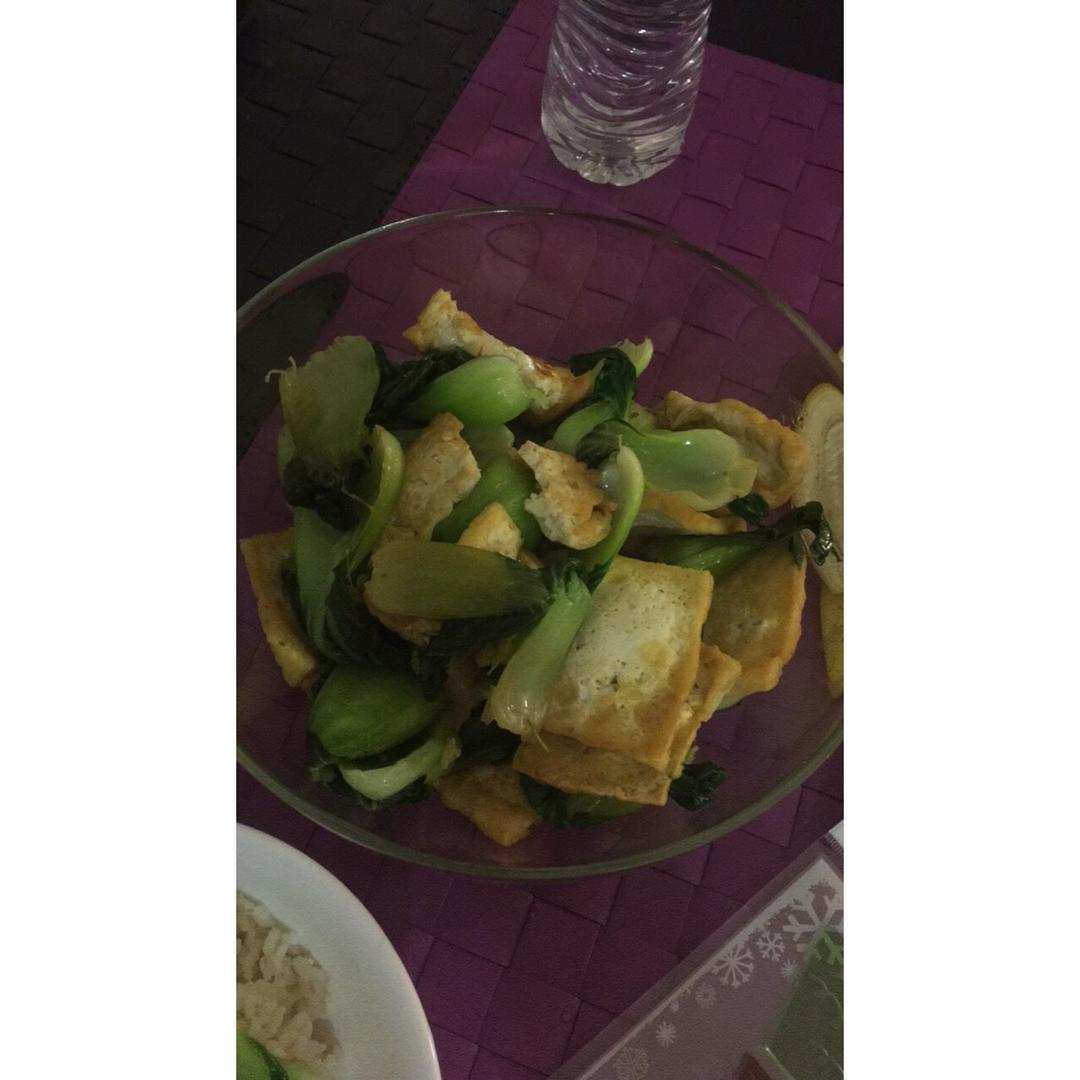 青菜豆腐