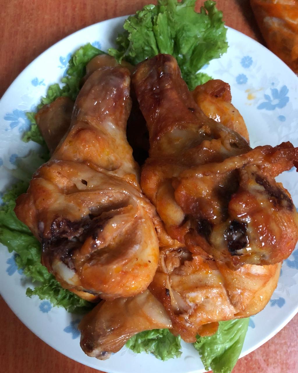 奥尔良烤鸡翅、烤鸡腿——快手版