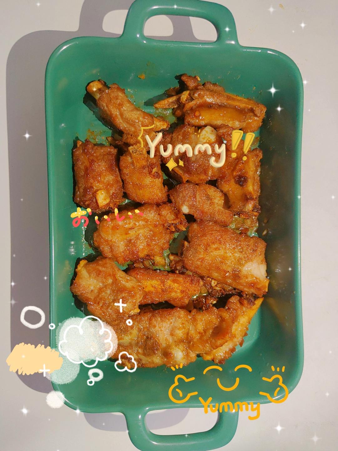 蒜香炸排骨