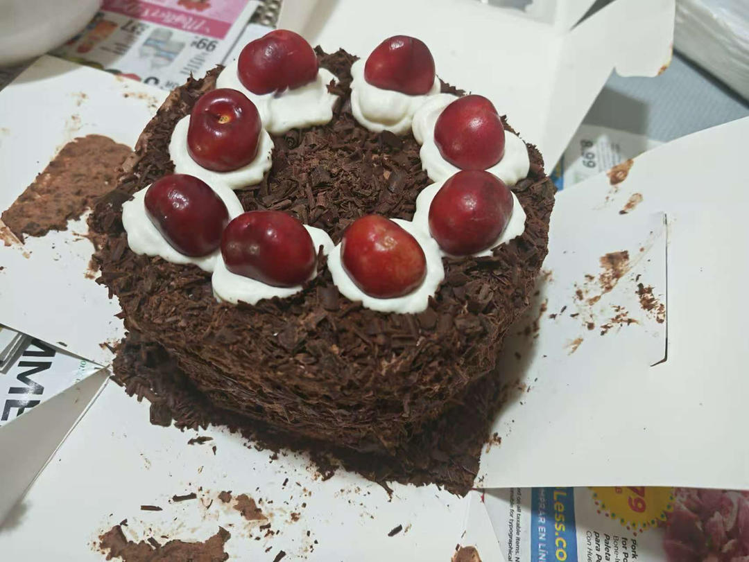 留学时的方子，传统黑森林蛋糕（含酒酿樱桃秘籍🍒