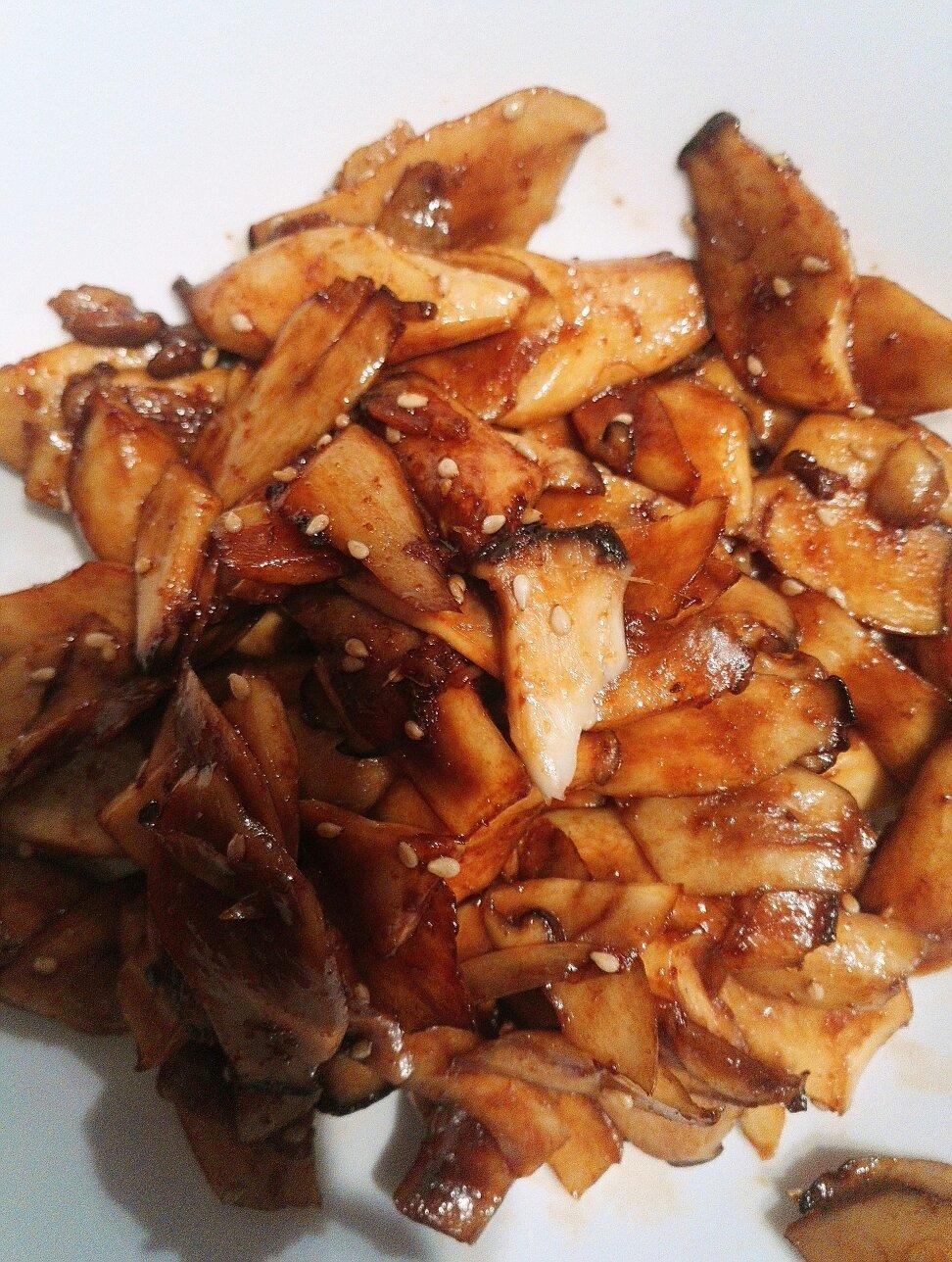 干煸杏鲍菇