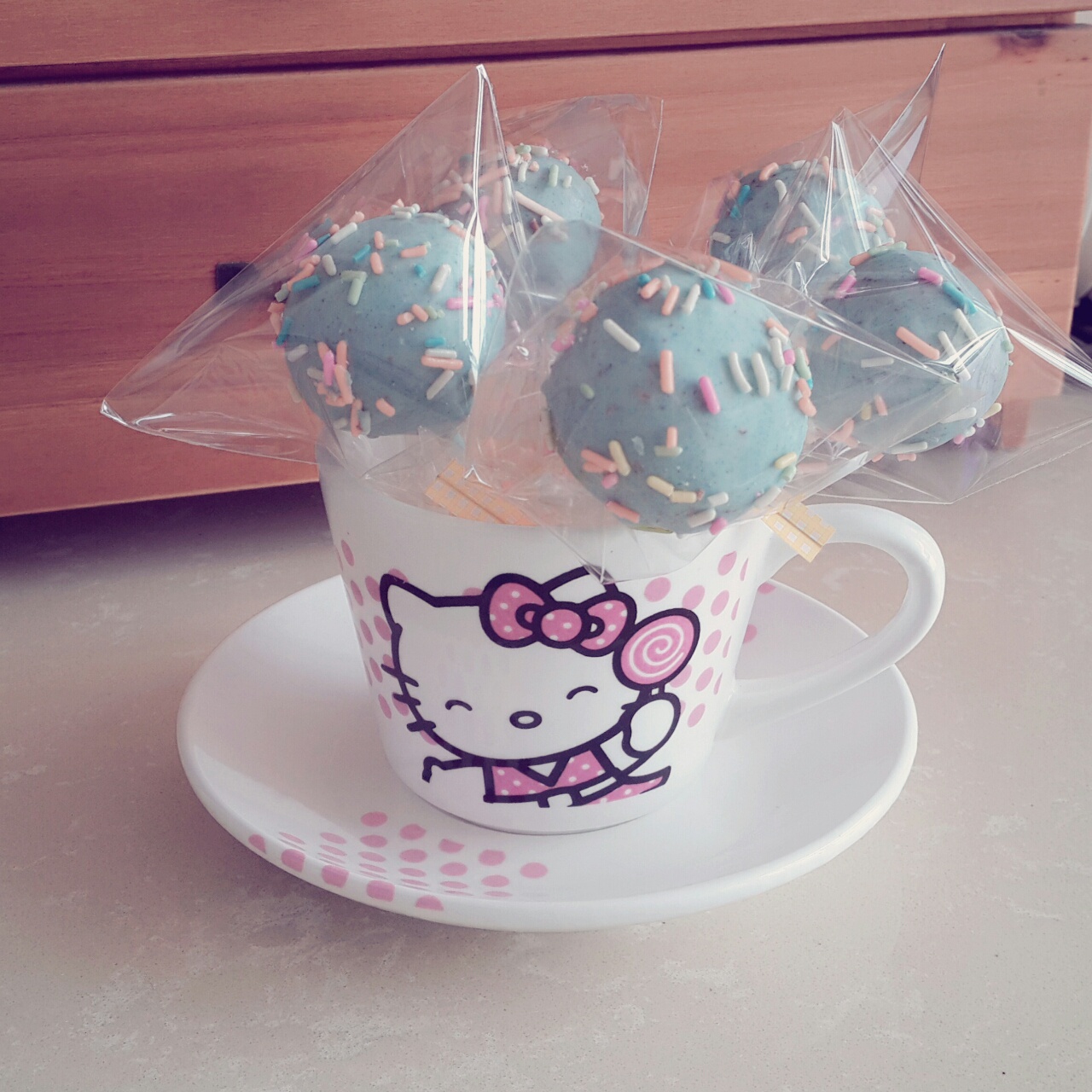 棒棒糖蛋糕 cake pops 做法