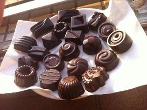 可可液块：黑巧克力的做法 步骤5