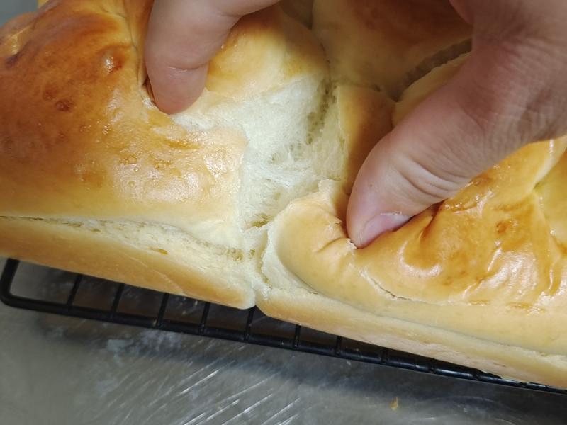 纯奶手撕吐司的做法 步骤1